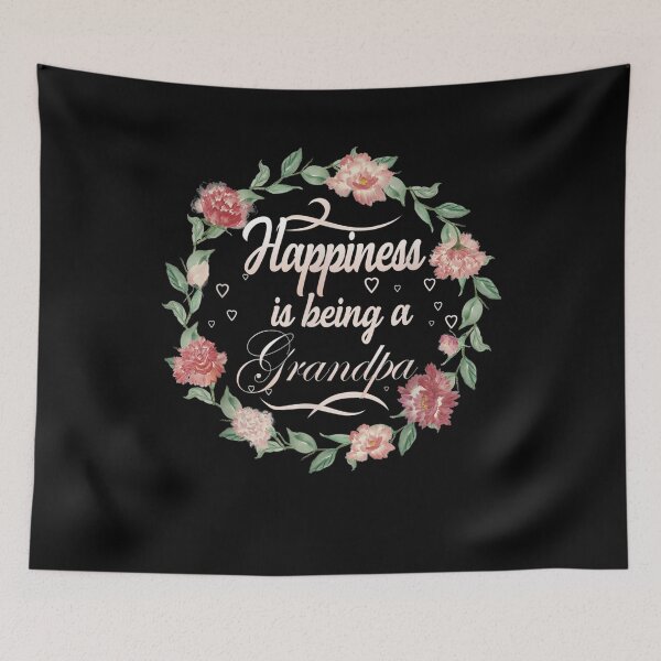 Item preview, Happiness Is Being A Grandpa  designed and sold by beatabea.