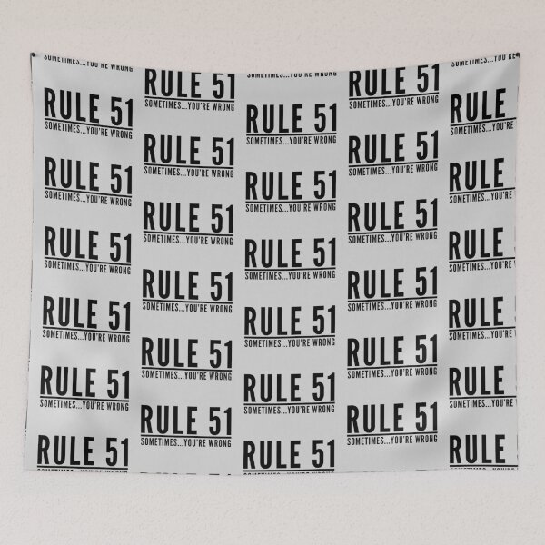 Item preview, Rule 51 Sometimes You're Wrong - Gibbs Rules - NCIS 3 designed and sold by aussieforgood.