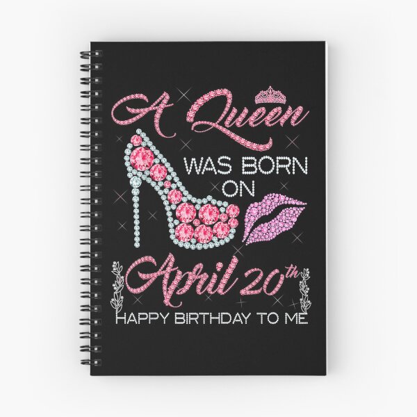 Item preview, A Queen Was Born On April 20th  designed and sold by beatabea.
