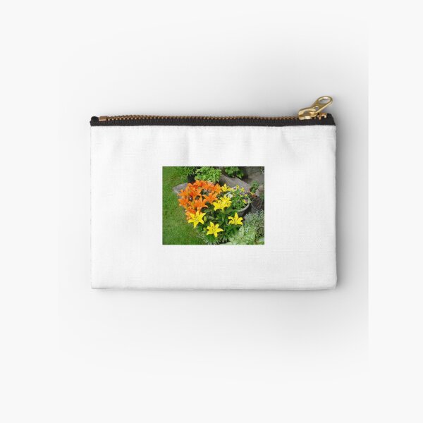 Item preview, POTTED YELLOW AND ORANGE LILIES designed and sold by JAYMILO.