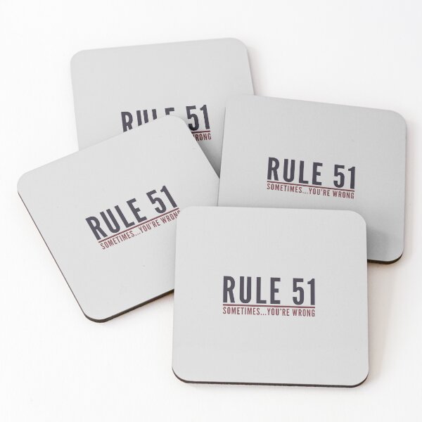 Item preview, Rule 51 Sometimes You're Wrong - Gibbs Rules - NCIS 4 designed and sold by aussieforgood.