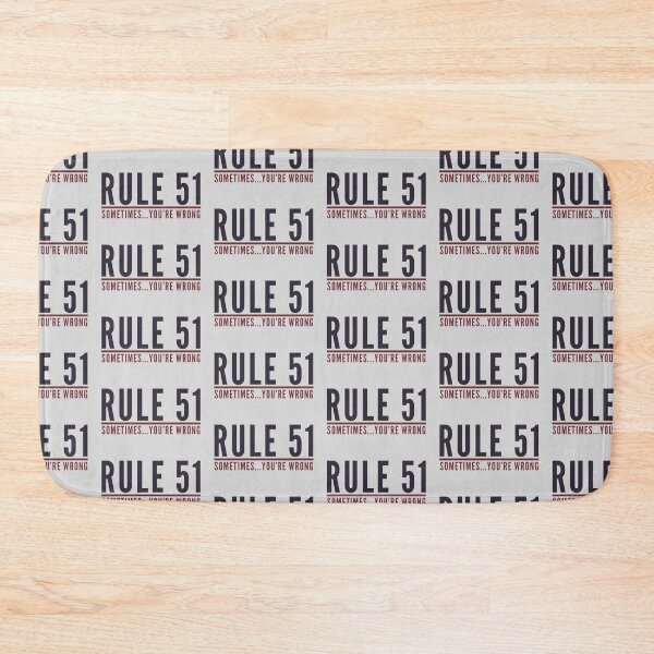 Item preview, Rule 51 Sometimes You're Wrong - Gibbs Rules - NCIS 4 designed and sold by aussieforgood.