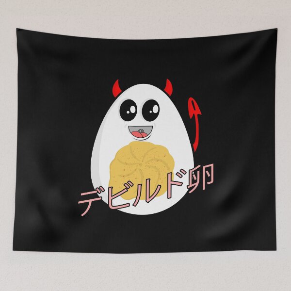 Item preview, Cute Cartoon Deviled Egg Kawaii デビルド卵 designed and sold by wrestletoys.