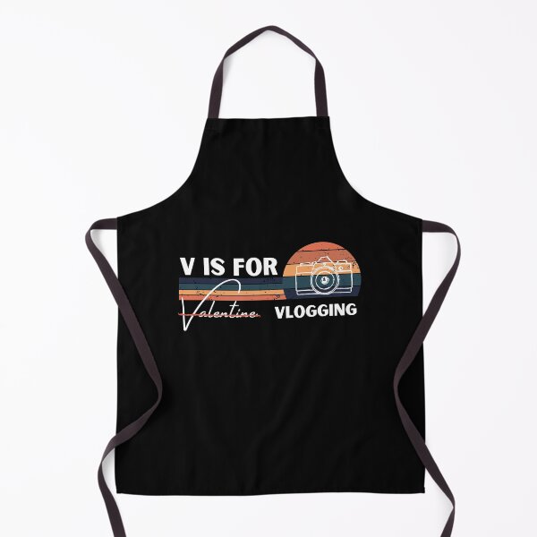 Item preview, Funny Valentine's Gift for Vloggers - V is for Vlogging designed and sold by Passion Isles.