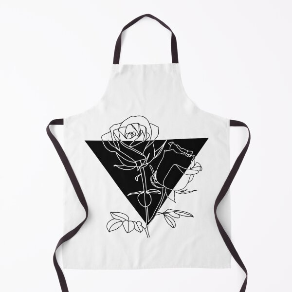 Item preview, Roses in Triangle | Black and White Flowers designed and sold by Edgy--Girl.