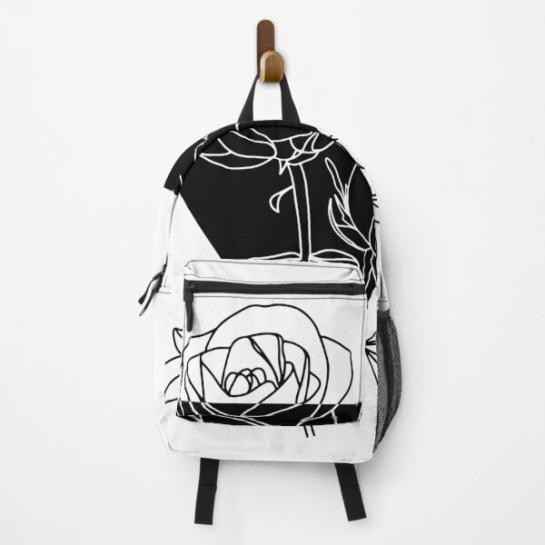 Item preview, Roses in Triangle | Black and White Flowers designed and sold by Edgy--Girl.