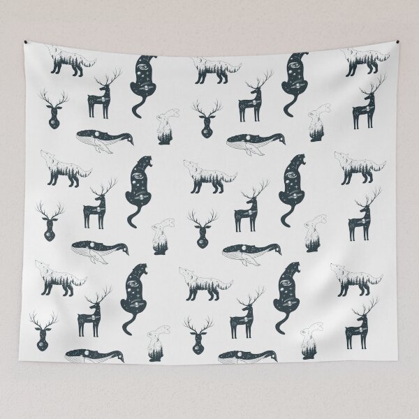 Item preview, Mystical creatures pattern designed and sold by Tania Steyn.