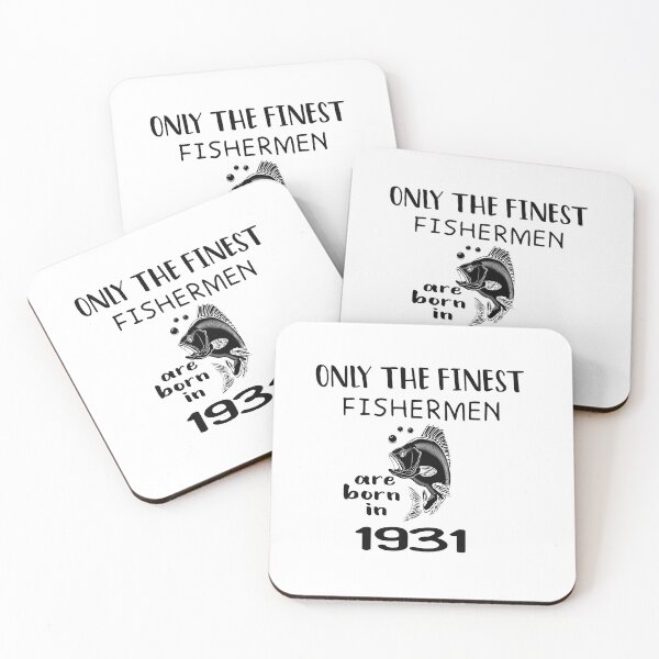 Item preview, only the finest fishermen are born in 1931 t-shirt , Fishing gifts for men designed and sold by Ikgha.