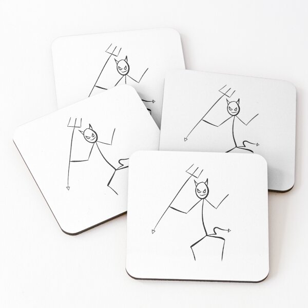 Item preview, minimalist devil designed and sold by TheDonert.