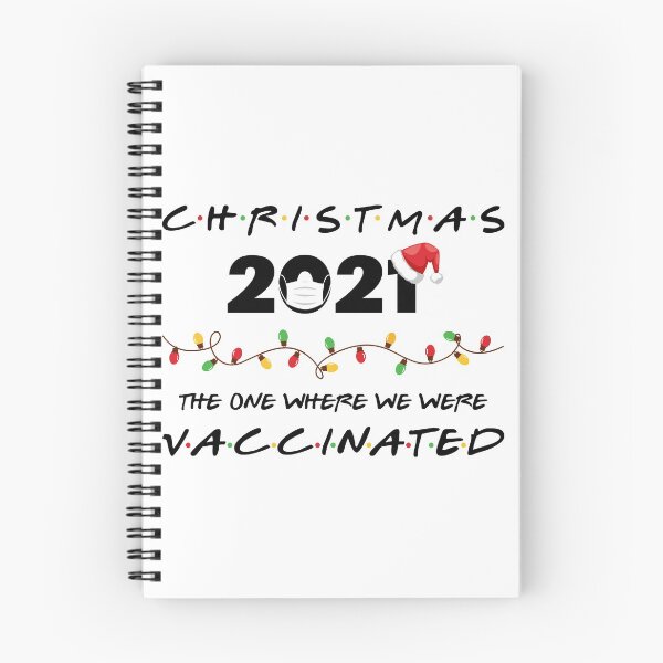 Item preview, Christmas 2021 The One Where We were Vaccinated designed and sold by OrnamentallyYou.