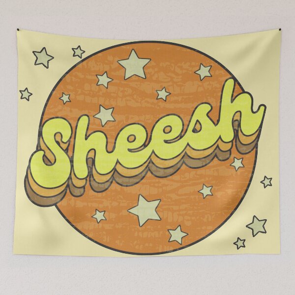Item preview, Sheesh - Distressed Orange designed and sold by elevens.