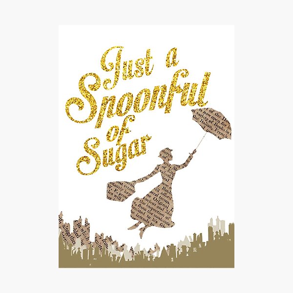 Spoonful of sugar Photographic Print