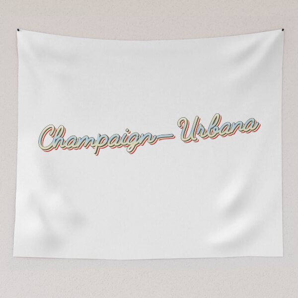 Item preview, Champaign–Urbana College Town Script 1 designed and sold by Lokalista.
