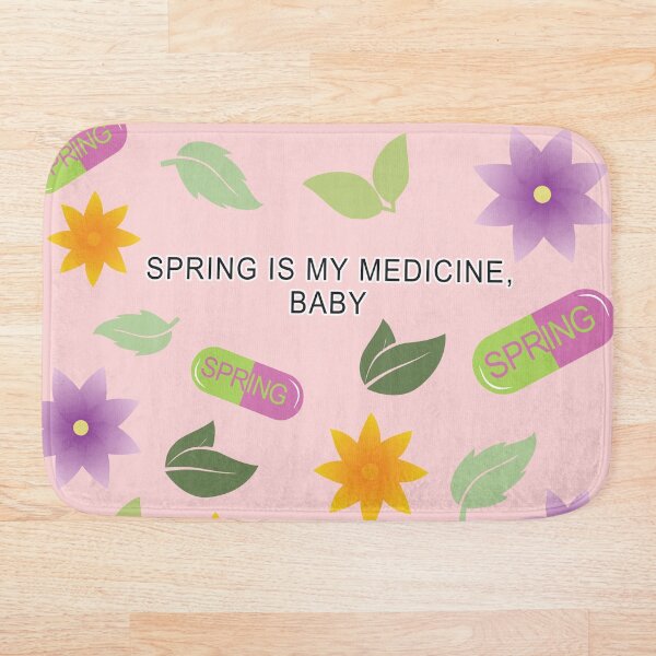 Item preview, SPRING IS MY MEDICINE, BABY (pink) designed and sold by alex812.