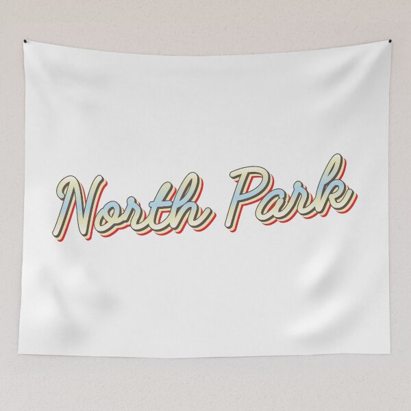 Item preview, North Park College Town Script 1 designed and sold by Lokalista.