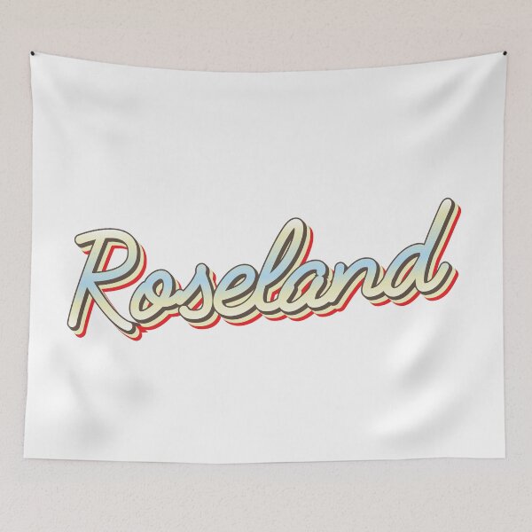 Item preview, Roseland College Town Script 1 designed and sold by Lokalista.