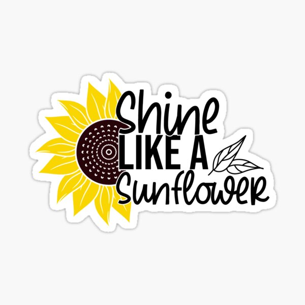 Free Free 168 Decal Half Sunflower Svg SVG PNG EPS DXF File