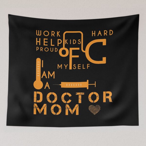 Item preview, DOCTOR MOM, PROUD designed and sold by MHDesignstore.