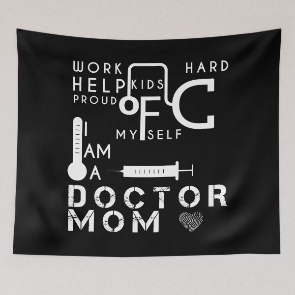 Item preview,  DOCTOR MOM, PROUD designed and sold by MHDesignstore.