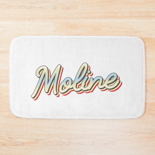 Item preview, Moline College Town Script 1 designed and sold by Lokalista.