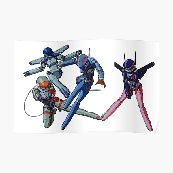 Bubblegum Crisis Posters Redbubble