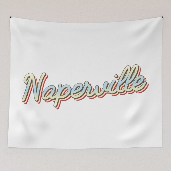 Item preview, Naperville College Town Script 1 designed and sold by Lokalista.