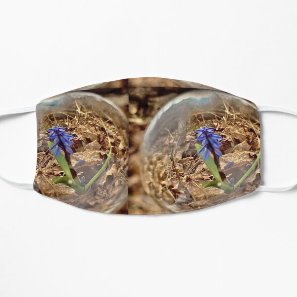 SPRING IS HERE BY YANNIS LOBAINA Flat Mask