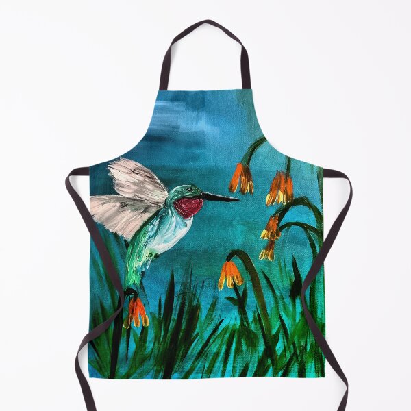 Item preview, Hummingbird feeding designed and sold by kkartwork.