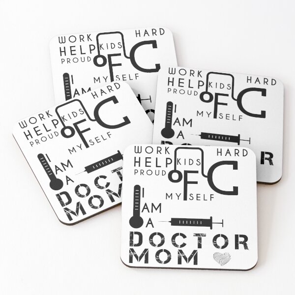 Item preview, DOCTOR MOM, PROUD designed and sold by MHDesignstore.