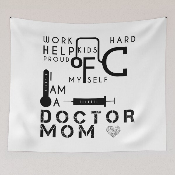 Item preview, DOCTOR MOM, PROUD designed and sold by MHDesignstore.