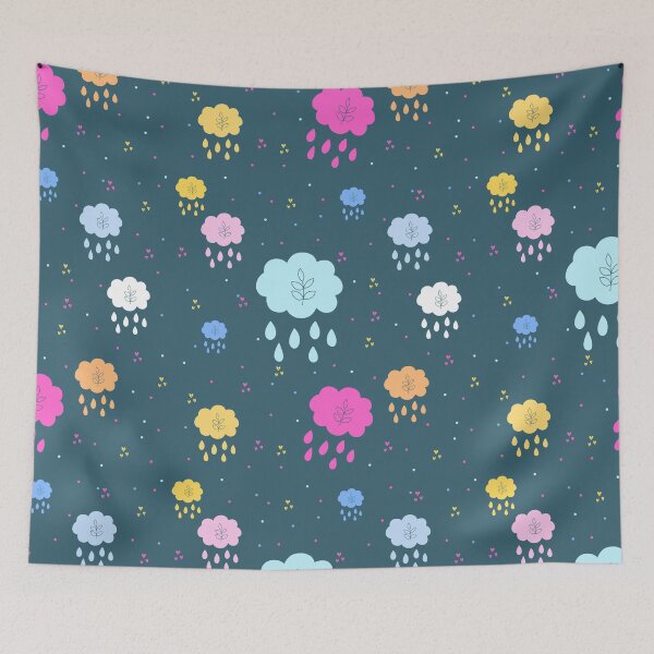 Item preview,  Cute clouds pattern 12 designed and sold by Creative Colors99.