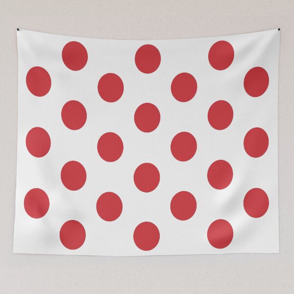 Item preview, Large RED and WHITE POLKA DOTS designed and sold by RachelMacht.