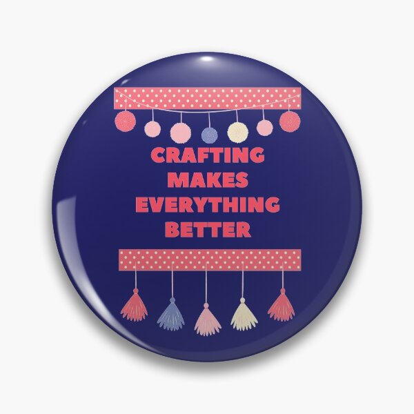 Item preview, Crafting makes everything better designed and sold by Manoroma.