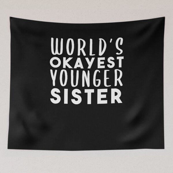 Item preview, Youngest Sister - Rules Don't Apply - Funny Sister Gift designed and sold by jacks-tees.