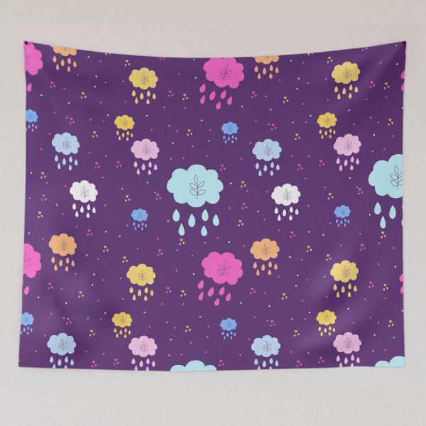 Item preview, Cute clouds pattern 13 designed and sold by Creative Colors99.