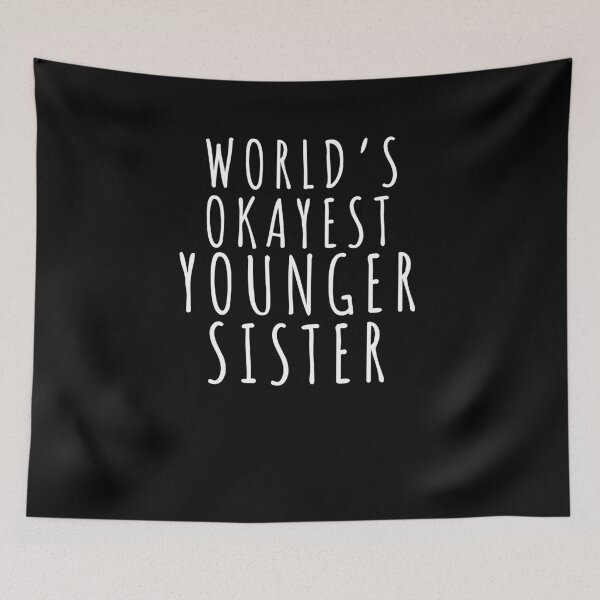 Item preview, Youngest Sister - Rules Don't Apply - Funny Sister Gift designed and sold by jacks-tees.