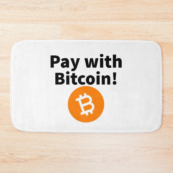 Item preview, Stckers, T-shirts, ... "Pay with Bitcoin!" designed and sold by Jerneja.
