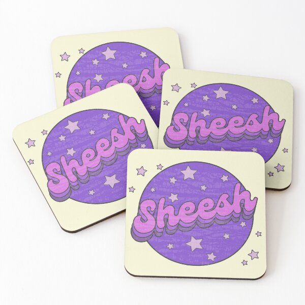 Item preview, Sheesh - Distressed Purple designed and sold by elevens.