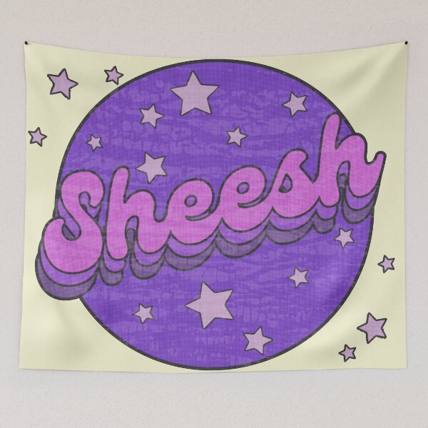 Item preview, Sheesh - Distressed Purple designed and sold by elevens.