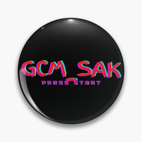 Item preview, GCM SAK Press Start designed and sold by Yiorgos Designs.