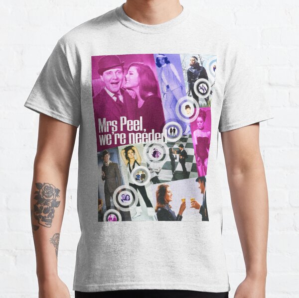 JOHN STEED and EMMA PEEL Spy-fi 1967 POP ART Classic T-Shirt