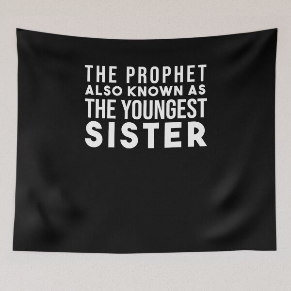 Item preview, Youngest Sister - Rules Don't Apply - Funny Sister Gift designed and sold by jacks-tees.