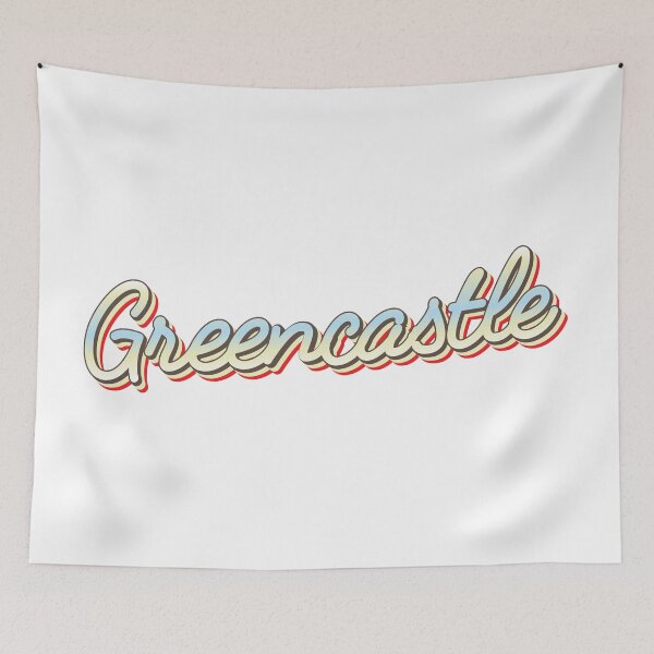 Item preview, Greencastle College Town Script 1 designed and sold by Lokalista.