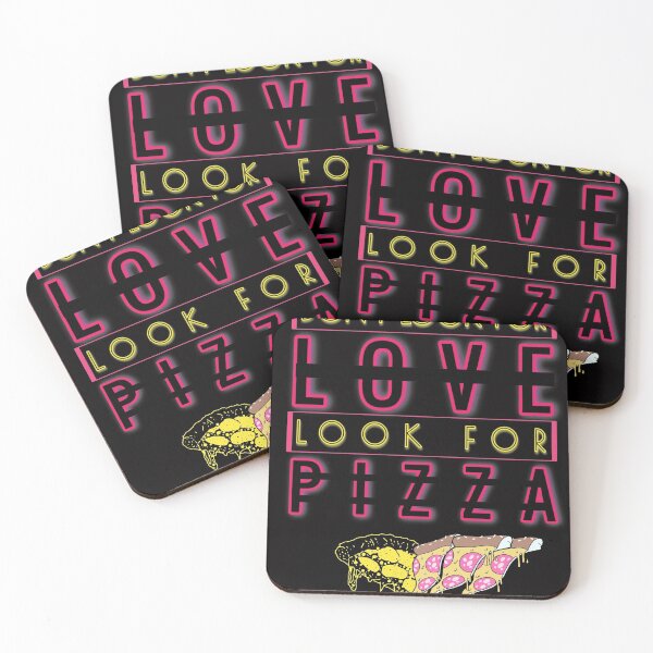 Item preview, DON'T LOOK FOR LOVE LOOK FOR PIZZA designed and sold by Hussain Shirts.