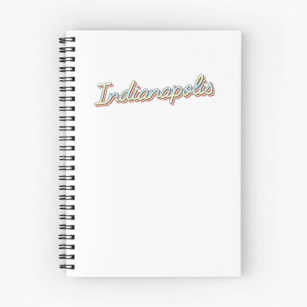 Item preview, Indianapolis College Town Script 1 designed and sold by Lokalista.