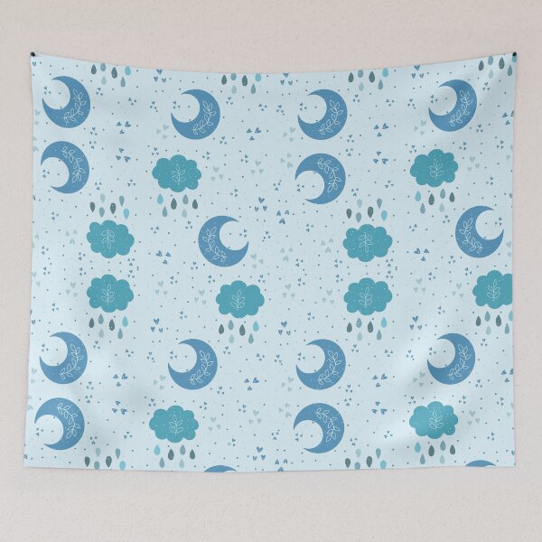 Aperçu de l'œuvre Motif de nuages mignon 17 créée et vendue par Creative Colors99.