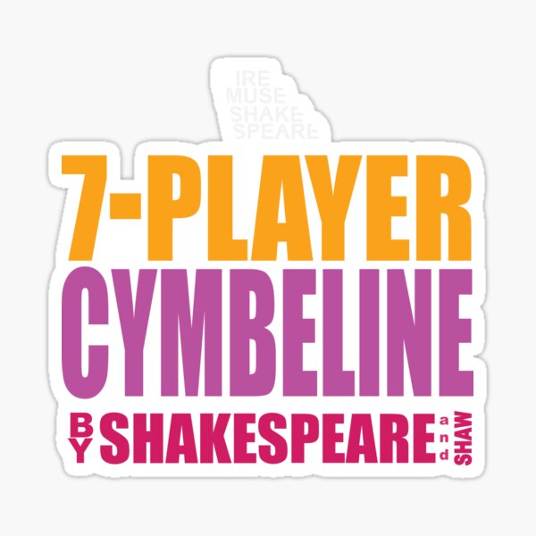 7-Player Cymbeline Sticker