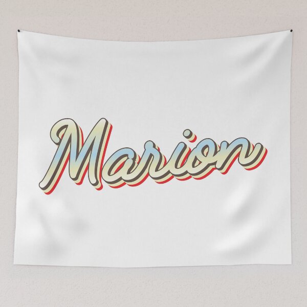 Item preview, Marion College Town Script 1 designed and sold by Lokalista.
