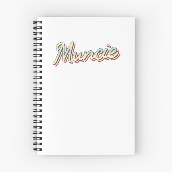 Item preview, Muncie College Town Script 1 designed and sold by Lokalista.