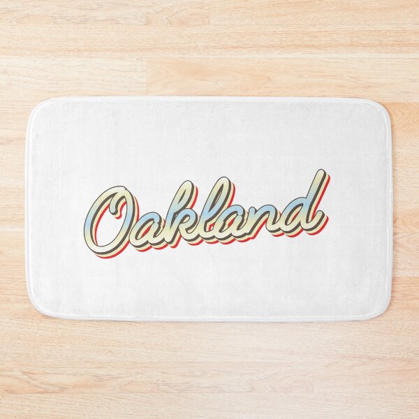 Item preview, Oakland College Town Script 1 designed and sold by Lokalista.